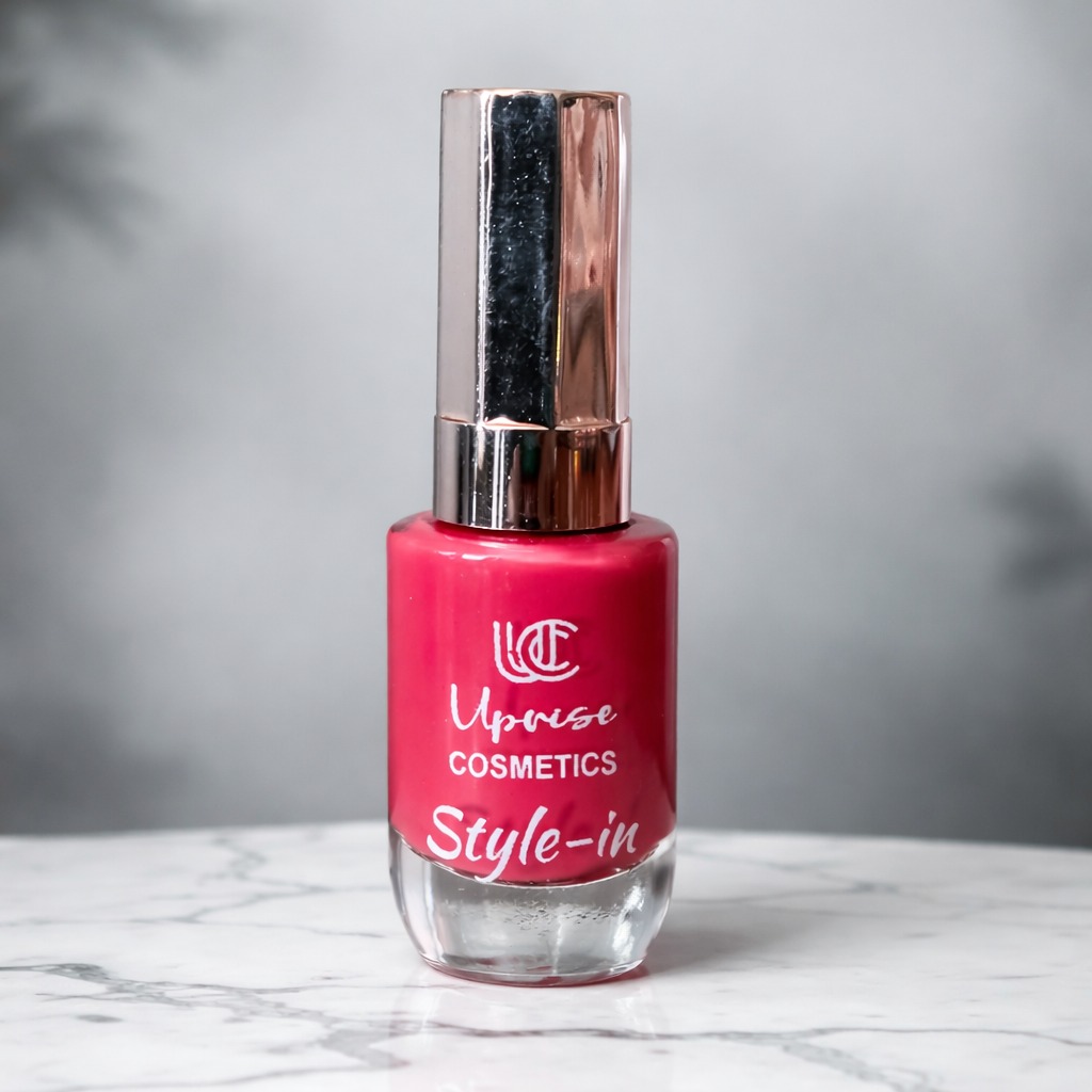 Uprise Style-in Nail Polish — Raspberry Red